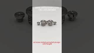 Whats a set screw slotted spring ball plunger with flanged [upl. by Isolda]