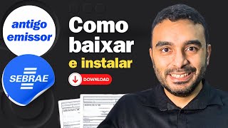 ANTIGO EMISSOR DE NOTA FISCAL GRATUITO SEBRAE  NFe 401 Como BAIXAR E INSTALAR [upl. by Durand]