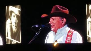 George Strait singing quotAre the good times really overquot by Meryl haggard at NRG 2019 singing [upl. by Sahc814]