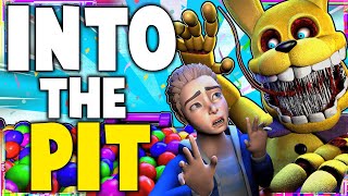 FNAF  INTO THE PIT SONG LYRIC VIDEO  Dawko amp DHeusta [upl. by Rora]