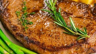 Panseared Sirloin Steak [upl. by Ateekal394]