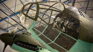 RAF MUSEUM LONDON  Heinkel He111 H20 Masterpiece of German manufacturing design [upl. by Aicad]