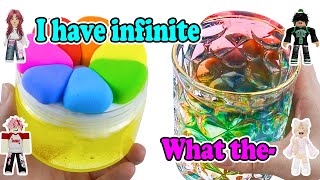 Relaxing Slime Storytime Roblox  I got infinite Robux just after my birthday [upl. by Adnael]