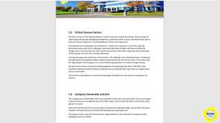 Sample Business Plan for Janitorial Services amp Commercial Cleaning Businesses master template [upl. by Henricks]