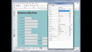 LibreOffice Base 07 Design Mode Basics [upl. by Sivehc920]