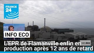 LEPR de Flamanville entre enfin en production après 12 ans de retard • FRANCE 24 [upl. by Adnamma]