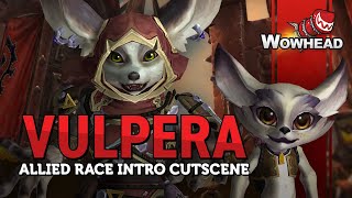 Vulpera Allied Race Intro Cutscene [upl. by Fillian]