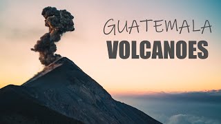 Volcanoes of Guatemala Active Volcanoes in Guatemala guatemala volcano volcaniceruption guate [upl. by Anoy]