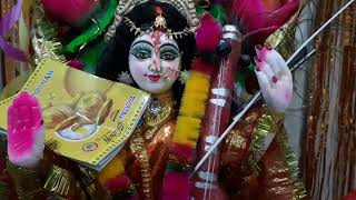 innovious Academy tarwara Chakradhari Patti me Saraswati Puja  Binnis Recipe And Creation [upl. by Andrade]