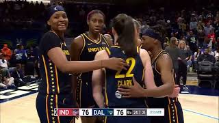 Last two minutes of Indiana Fever vs Dallas Wings [upl. by Hamish]