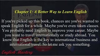 Chapter 1 A Better Way To Learn English [upl. by Mcdowell]