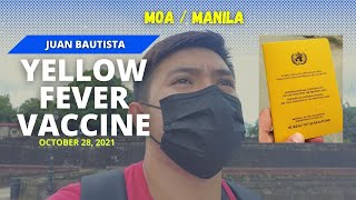 Yellow Fever Vaccine  MOA  Manila  Fort Santiago Escapade [upl. by Keithley890]