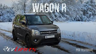 2023 MARUTI SUZUKI WAGON R ZXI  AMT  1197CC 89Bhp  POV Test Drive 63  RevLimits [upl. by Yreme535]