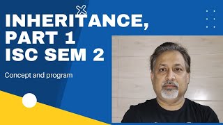 INHERITANCE IN JAVA  class 12  ISC [upl. by Ahsetal]