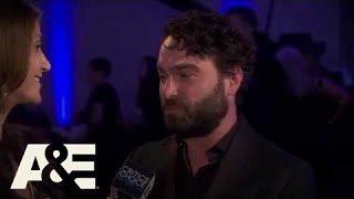 Johnny Galecki on the Red Carpet  2015 Critics Choice TV Awards  AampE [upl. by Nodyl]