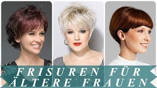 Verjüngende frisuren für ältere damen 2018 [upl. by Adnilav]