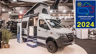 WESTFALIA JAMES COOK 600D 2025 MERCEDES SPRINTER 4X4 CAMPERVAN CARAVAN SALON 2024 DUSSELDORF [upl. by Shinberg]