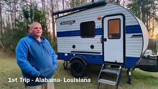 Update Reviews on SUNRAY 129 Sport on Its First Trip AlabamaLouisiana  All About CAMPING [upl. by Abisha]