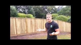 Macclesfield Garden Fencing Home Ground Part 2 [upl. by Nirag]