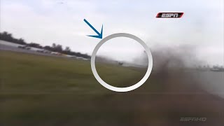 Elliott Sadler 2010 Pocono Crash Analyzed from Kurt Buschs Rear Bumper Camera [upl. by Barnabe248]