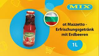 Erfrischungsgetränk mit Erdbeeren von quotot Mazzettoquot bei Mix Markt [upl. by Einotna]