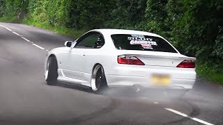 BESTOF Tuner Cars Leaving a Car Show  2017 Part 1 [upl. by Raye994]