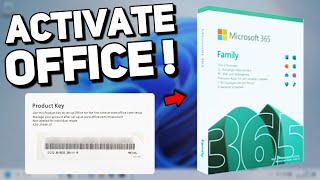 How to Activate Office 365 with a Prepaid Product Key 2024 Tutorial [upl. by Dnalyr]