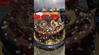 1 Kg Chocolate 🍫 Amazing Cake Design trending vanillacakechocolatecakedecorating viralshortsreels [upl. by Ramor995]