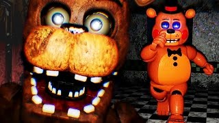 CHASED BY TOY FREDDY  FNAF 2 3D FREE ROAM Five Nights at Freddys [upl. by Whitelaw748]