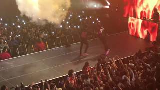 TRAVIS SCOTT TELLS FAN TO RAGE OR GO HOME [upl. by Haelak]