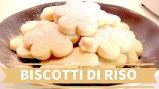 Biscotti di Riso  Bimby TM6 TM5 TM31  Thermomix [upl. by Noitsirhc]