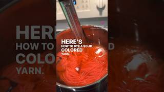 Learn to dye a solid solid colored yarn [upl. by Tali]