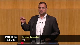 Christian Hafenecker  Untersuchungsausschüsse live übertragen Volksbegehren  2092023 [upl. by Schuster]