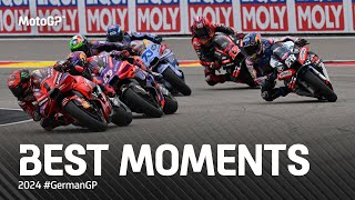 Best MotoGP™ Moments 🎡  2024 GermanGP [upl. by Eocsor]