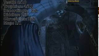 The MetaGame  Batman Arkham Asylum Riddler Challenge 100 Part 5 Arkham North [upl. by Noorah983]