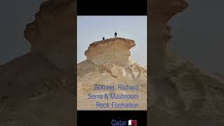 Zekreet Richard Serra amp Mushroom Rock Formation youtubeshorts trending viralvideo viral qatar [upl. by Tan644]