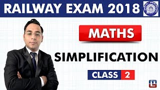 Simplification  Maths  Class  2  RRB  SSC  Railway ALP  Group D  Maths by Rahul Sir [upl. by Muns]