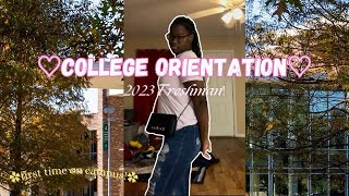 FRESHMAN Orientation Vlog [upl. by Ardnoel]