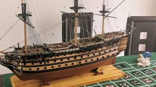 HMS Victory scale model Heller scale 1100 [upl. by Grider]