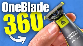 OneBlade 360 Unboxing Charge Time Guard Demo amp More PHILIPS QP2724 [upl. by Alistair]