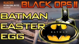 BO2  quotSecret Batman Easter Eggquot on Hijacked Black Ops 2 Unlock Tutorial Inside  Chaos [upl. by Derman]