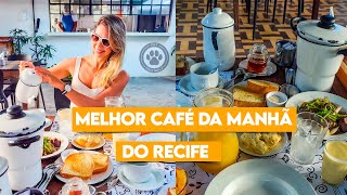 CAFÉ DA MANHÃ REGIONAL EM RECIFE  Restaurante RETETEU [upl. by Kirk817]