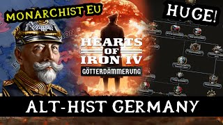 GERMANY ALTHISTORY FOCUS TREE  Götterdämmerung  Hearts of Iron 4 Dev Diary [upl. by Edi]