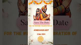 Save the dates Invitation love savethedateinvitation trendingshorts trendingsong [upl. by Gherardi]