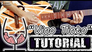 Como Tocar quotVino Tintoquot De El David En Guitarra  Tutorial  Acordes [upl. by Seidnac]