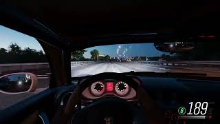 POV 669 HP Alfa Romeo 8C Competizione Highway Run  Logitech G920 Gameplay  Forza Horizon 4 [upl. by Nylisoj]