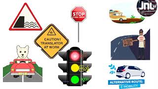 CODE DE LA ROUTE A1coursdanglais transport driving fluency [upl. by Ecyal]