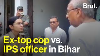 Extop cop vs IPS officer in Bihar [upl. by Gabor]