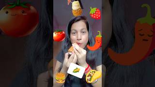 Emoji Food Eating challenge youtube shorts [upl. by Scarrow]