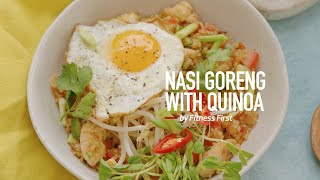 Nasi Goreng with Quinoa Recipe [upl. by Hnacogn]